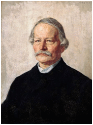 Gustav Freytag by Karl Stauffer-Bern 1886-1887