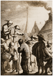 Zeitungsverkäufer von Jan Georg van Vliet (um 1610 - nach 1635) (Quelle: Kunstsammlungen der Veste Coburg)